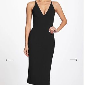 Dress the Population Black Lyla Dress Size Small